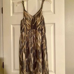 Banana Republic Silk Water Color Dress